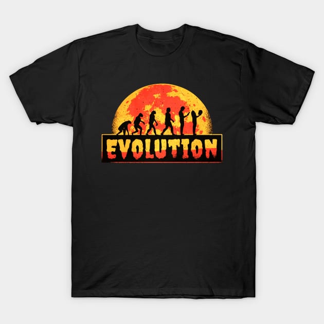 Creepy evolution transparant T-Shirt by sudaisgona